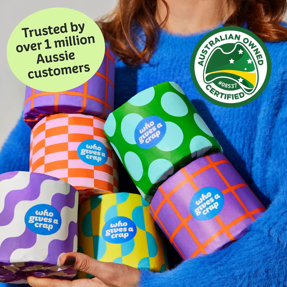 100% Recycled Toilet Paper